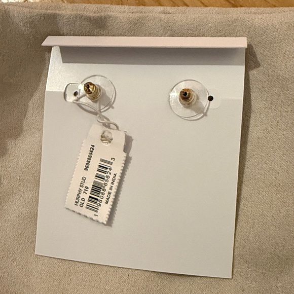 Kendra Scott NWT Murphy Gold Earrings - Picture 4 of 5